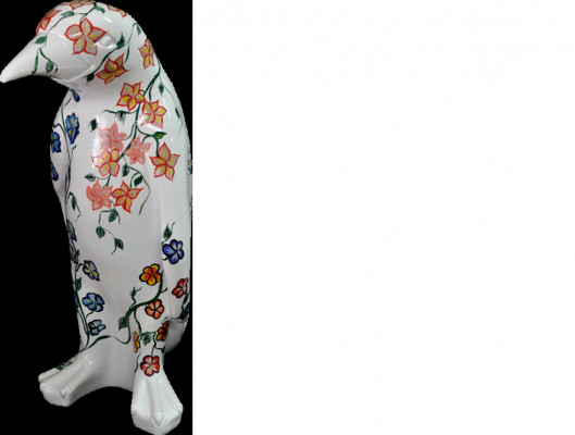 Ontwerp 67cm Pinguïn Luxe Figuur Sculptuur Handgemaakt XXL Dier Sculpturen Figuren