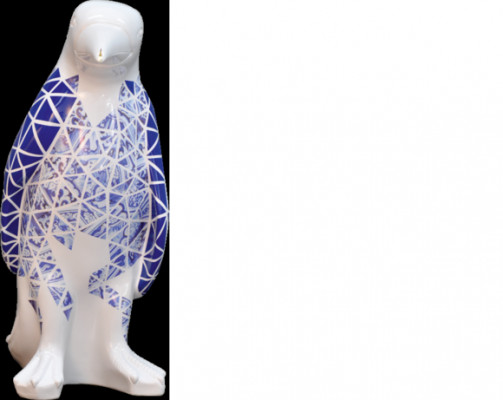 Ontwerp Pinguïn Figuur Standbeeld Sculptuur Figuren Decoratie Deco 3076 Nieuw