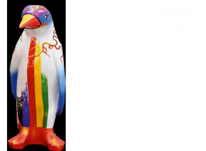 Ontwerp Luxe Figuur Sculptuur Handgemaakt Pinguïn Diersculpturen XXL 67cm Beelden