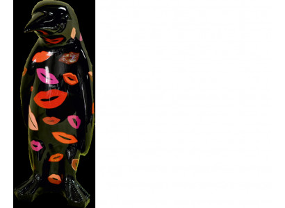 Ontwerp Luxe Figuur Sculptuur Handgemaakt Pinguïn Diersculpturen Beelden XXL 67cm