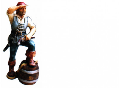 Ontwerp Piraat Figuur Standbeeld Sculptuur Figuren Sculpturen Decoratie Deco 5601 Nieuw