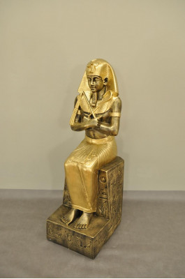 Egyptische farao standbeeld sculptuur figuren beeldhouwwerken decoratie decoratie figuur 117cm