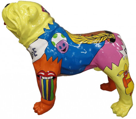 Decoratie Hond Tuin Sculptuur Sculpturen Ontwerp Figuur Standbeeld Abstract Figuren