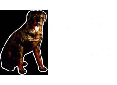 Ontwerp Rottweiler honden beeld standbeeld sculptuur figuren sculpturen decoratie 3007
