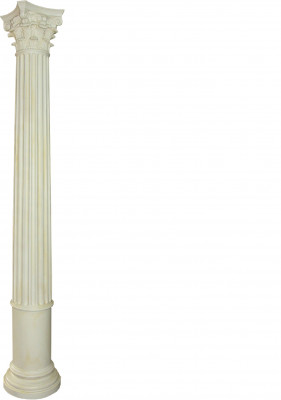 Antieke stijl inrichting Hotel Lobby Restaurant zuilen zuil XXL 275cm Romeinse stijl