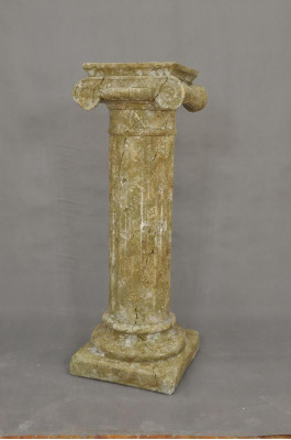 Medusa Columne Romeinse Zuilen Marmer Sculptuur Beeld Decoratie Decoratie Stand 1639
