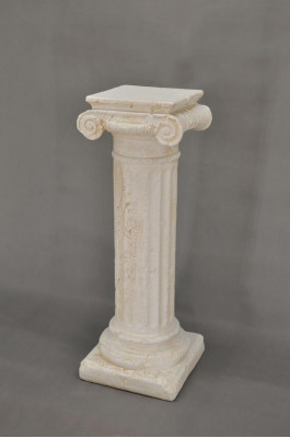 Medusa Columne Romeinse Zuilen Marmer Sculptuur Beeld Decoratie Decoratie Stand 1639