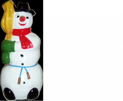 Ontwerp Sneeuwpop Figuur Standbeeld Sculptuur Figuren Sculpturen Decoratie Deco 8847
