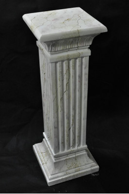 Medusa zuil Romeinse zuil marmeren sculptuur figuur decoratie standaard 1050