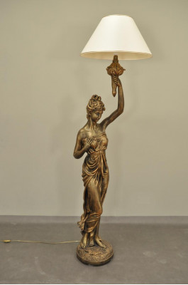 Beeldhouwwerk Staande Lamp Ontwerp XXL Staande Lamp Woonkamer Lampen 183cm