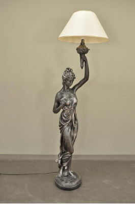 Beeldhouwwerk Staande Lamp Ontwerp XXL Staande Lamp Woonkamer Lampen 183cm