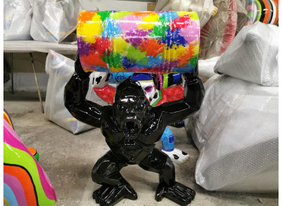 Ontwerper Figuur Standbeeld Moderne Figuren Beelden Decoratie Decoratie Gorilla Tuin Nieuw