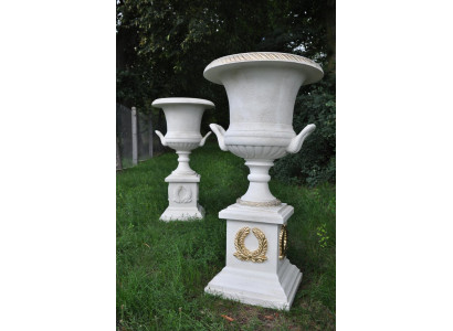 XXL Design Vaas Bloempot Vaas Schaal Bodem Decoratie Deco op de zuil Nieuw. XXL Design Vaas Bloempot Vaas Schaal Bodem Decoratie Deco op de zuil Nieuw.