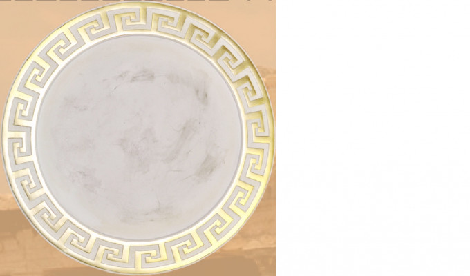 Medusa Ronde Spiegel Bad Grieks Ontwerp Ronde Wandspiegel 6608 100cm Nieuw