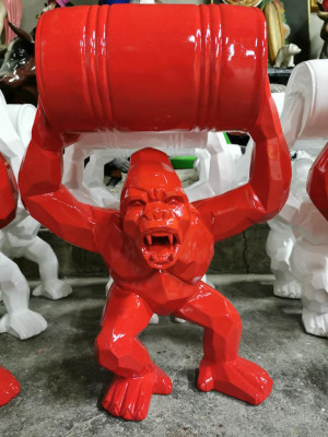 Beelden Decoratie Deco Gorilla Tuin Nieuwe Designer Figuur Standbeeld Moderne Figuren