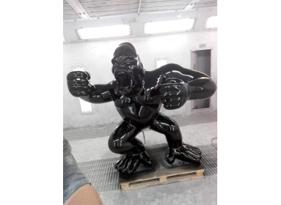 Beeldhouwwerk Decoratie Deco Gorilla Tuin Nieuw Ontwerper Figuur Standbeeld Moderne Figuren