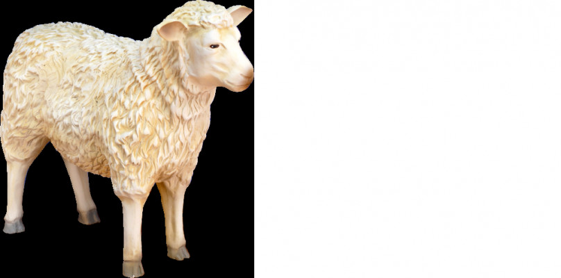 Ontwerp Schaap Figuur Standbeeld Sculptuur Figuren Decoratie Decor Nieuw 3029
