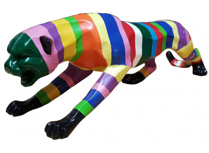 Puma Standbeelden Abstract Figuur Moderne Sculpturen Decoratieve Tuinbeelden Standbeeld