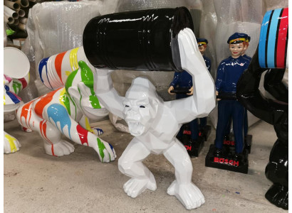 Ontwerper Figuur Standbeeld Moderne Figuren Beelden Decoratie Deco Gorilla Tuin Nieuw