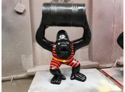 Designer Figur Standbeeld Moderne Figuren Beeldhouwwerken Decoratie Decoratie Gorilla Tuin Nieuw