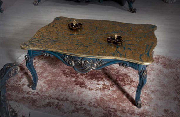 Koffietafel bijzettafels woonkamer luxe salontafel ontwerp hout