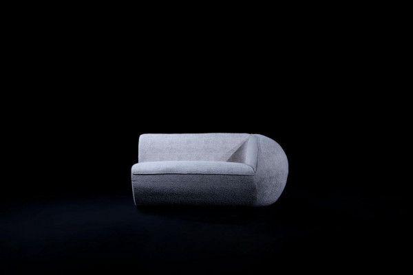 Grijze luxe bankstel vierzits fauteuil luxe bankstel textielmeubelen