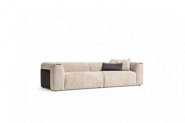 Modern bankstel Luxe textiel Woonkamer bank 3-zits design