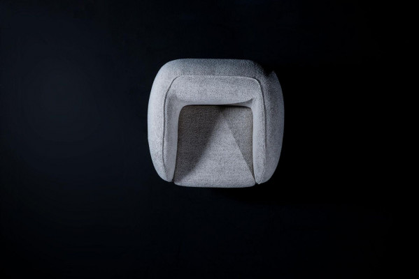 Textiel fauteuil 1-zits gestoffeerde fauteuil Modern Design Luxe woonkamer