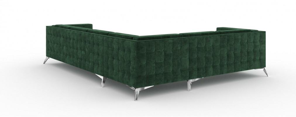 Stof L-vorm bank woonlandschap hoekbank set design modern bank modern nieuw
