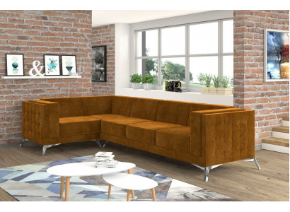 Textielbank bank woonlandschap set design modern bank hoekbank