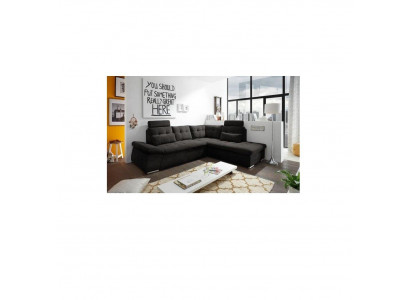 Hoekbank L-vorm Bank Bank Ontwerp Bekleding Modern Textiel Slaapfunctie Stof