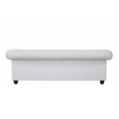 Chesterfield 3+1 leren slaapbank met bedfunctie leren bank bankstel sofa