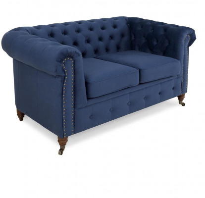 Luxe Chesterfield designerbanken Lederen bank Textielstof xxl grote banken 3-delig