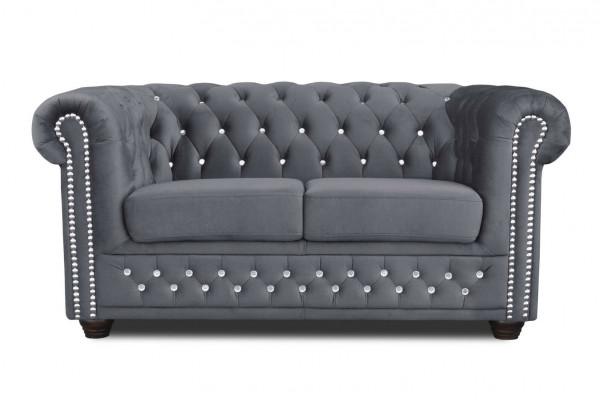 Chesterfield bankstel 2+1 zits design bank gestoffeerde bankstel set nieuw