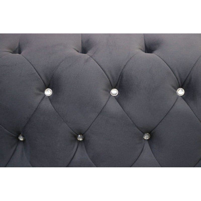 Chesterfield bankstel bank 3+1+1 bekleding bankbanken zetel kristalstenen   Chesterfield bankstel bank 3+1+1 met bekleding, bankbanken, zetel en kristalstenen.