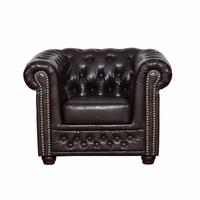 Chesterfield bankstel bank 3+1+1 bank stof set banken sofa's Yorki Nieuw.
