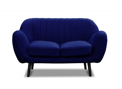 Bank bekleding 3+2+1 zits bekleding meubels bankstel banken blauw sofa's