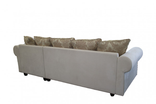 Ontwerp Esk Hoekbank L-vorm Moderne Banken Leren Bank Decor Bank Woonlandschap