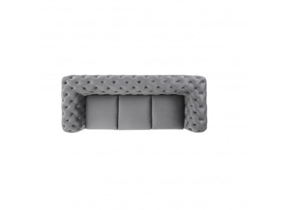 Designer bankstel 3-zits Chesterfield bank gestoffeerde banken bankstellen driezitter bankstel