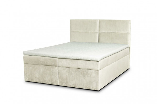 Bed met bekleding Design bed Slaapkamer Textiel Lederen bekleding Hotelbedden Boxspring