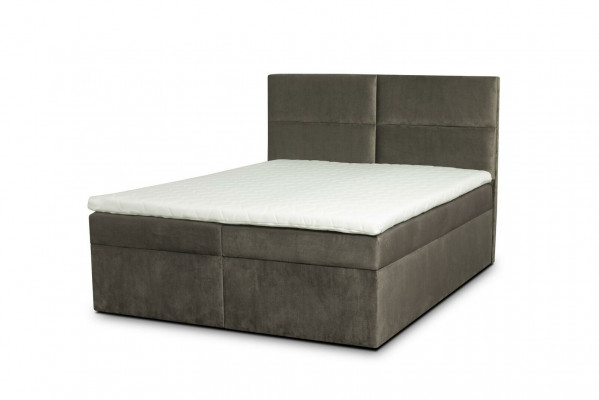 Bed met bekleding Design bed Slaapkamer Textiel Lederen bekleding Hotelbedden Boxspring
