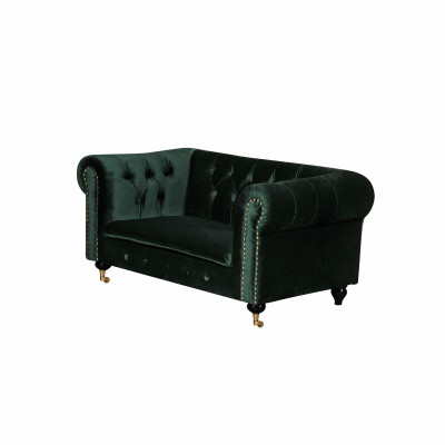 Chesterfield 2-zits klassieke luxe decoratieve rococo barok sofa textiel