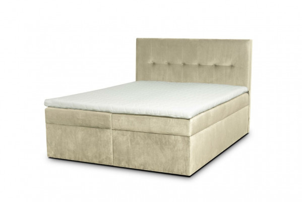 Ontwerp Chesterfield bedden bed tweepersoonsbed hotel luxe 180x200 dubbel textiel.