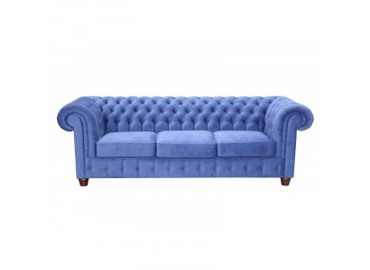 Ontwerp klassieker Chesterfield Big XXL 3-zitsbank lederen textielbanken banken