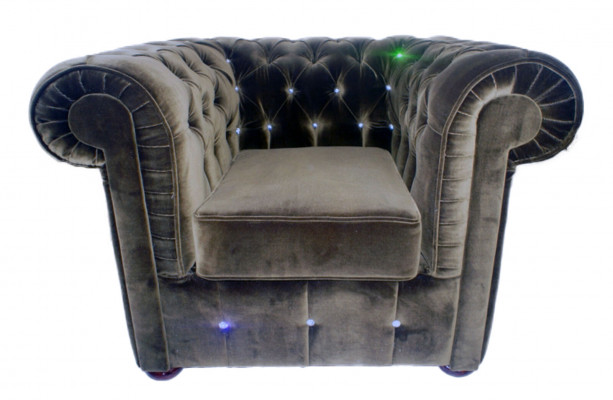 STOEL BANK BANK SOFA TV-STOEL LOUNGE BEKLEDING CHEF KANTOOR DRAAISTOEL CHESTER 13.