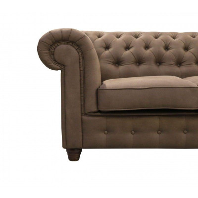 Chesterfield design luxe gestoffeerde zitbank xxl grote 3-zitsbank banken meteen