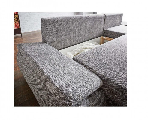 Slaapbank Ontwerp Hoekbank Slaapbank Bedfunctie Bank Bekleding Stof Banken