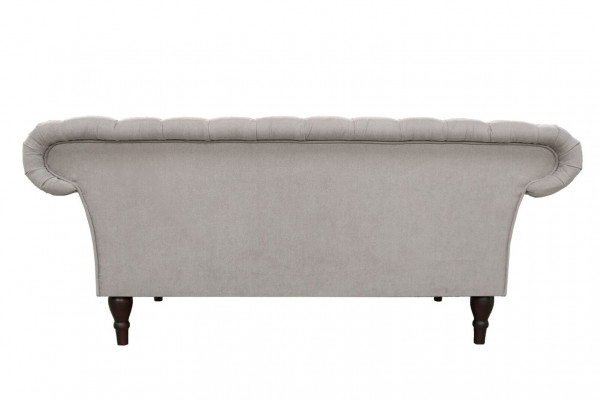 Nieuwe 2-zits Chesterfield gestoffeerde bank stoffen bank bankstel sofa.