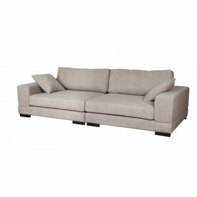 Sofa 4-zitter Jan XXL Bank Zitkussen banken Banken Woonkamer Ontwerp Groot