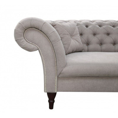 Ontwerp bank Chesterfield bekleden bank Groot XXL 235cm Bankstellen Bankstellen